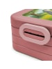 Mr. & Mrs. Panda MEPAL Bentobox Pinguin mit Kind Design ohne Spruch in Rot Pastell