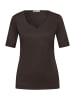 Street One Shirt in mocca - 0005