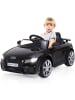 COSTWAY 12V Audi Elektroauto von 3-8 Jahren in Schwarz