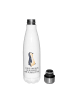 Mr. & Mrs. Panda Thermosflasche Pinguin mHerzieren mit Spruch in Weiß