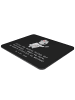 Mr. & Mrs. Panda Mouse Pad Koch Helden mit Spruch in Schwarz