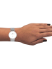 Oozoo Analog-Armbanduhr Oozoo Vintage Series silber groß (ca. 40mm)