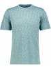 Ragman Softknit T-Shirt space dye in Grün