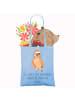 Mr. & Mrs. Panda Shopping Tasche Konflikte friedlich lösen mit S... in Sky Blue