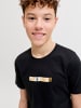 JACK & JONES Junior T-Shirt Kurzarm Basic Rundhals Jjmunk in black