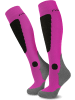 normani 2 Paar Ski-Kniestrümpfe New-Style in Pink/Schwarz/Grau