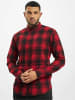 DENIM PROJECT Flannel Hemd in red