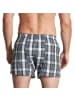 Tom Tailor Web-Boxershorts 4er Pack in Blau/Grün/Weiß
