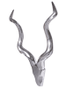 FineBuy Geweih in Silber / Aluminium / 80x10x110