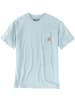 CARHARTT  T-Shirt "Pocket Outdoor 107269" in Grau