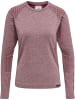 Hummel Hummel T-Shirt Hmlci Yoga Damen Schnelltrocknend Nahtlosen in NOCTURNE MELANGE