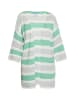 usha BLUE LABEL Damen Cardigan in Grau weiss grün