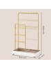 SONGMICS Schmuckständer Caeley in Goldfarben - (B)11.5 x (H)30.8 x (T)20 cm