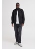 BLEND Fellimitatjacke BHBROOKS Sweatshirt zipp thru in Schwarz