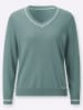 WITT WEIDEN V-Pullover in jade