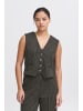 ICHI Weste IXKATE Regular fit in Dark Grey Mel/C.Dancer