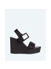 Calvin Klein Sandalen CK in Schwarz