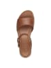 Tamaris WIDE FIT Sandalette in NUT