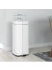 HOMCOM Mülleimer in Weiß 28L x 35B x 63,5H cm