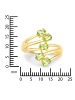 Rafaela Donata Ring Sterling Silber Peridot in gelbgold