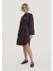 Hessnatur Kleid Relaxed in schwarzbeere