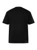 Men Plus Kurzarm T-Shirt in schwarz