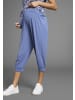 neun 9 monate Umstandsharemshose in blau