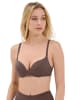 Lisca Push up BH ohne Bügel in cocoa