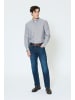 Matinique Langarm - Hemd MAtrostol Gerade Passform in Pageant Blue