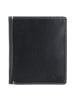 Bari Geldbörse RFID Schutz Leder 12 cm navy