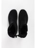 VITAFORM Veloursleder & Doubleface Stiefeletten in schwarz