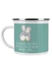 Mr. & Mrs. Panda Geschenktasse 14. Hochzeitstag Elfenbeinhochzei... in Meeresbrise