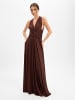 Marie Lund Kleid in schoko - 0002