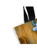 Mr. & Mrs. Panda Strandtasche Anker Blau Design ohne Spruch in Weiß