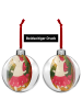 Mr. & Mrs. Panda Plastik-Weihnachtskugel Einhorn Ballerina Desig... in Weiß