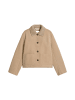 Marc O'Polo Outdoorjacke aus gebondetem Curly-Cord in Earthy Taupe