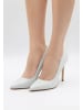 DreiMaster Klassik Damen Leder Pumps in Creme