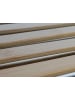 MCW Bambus Badezimmerschrank N83, Natur, Korb hellgrau