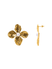Steel_Art Ohrstecker Damen Pius goldfarben in goldfarben