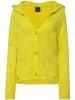 LAURASØN Strickjacke in neon yellow