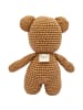 miniHeld Handgestrickter Bär gehäkelt aus Baumwolle Spielzeug 15 cm 0 Monate