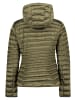 CARTOON Steppjacke mit abnehmbarer Kapuze in Olive Night