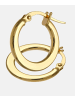 Vanlere Creolen aus 375 Gelbgold