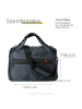 Travel n meet Travel N Meet Reisetasche Spinnstoff, Polyester grau ca. 46cm