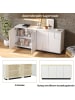ABRIHOME Sideboard mit Push-to-Open & Kippschutz