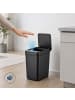 relaxdays Mülleimer mit Sensor in Schwarz - 9 Liter