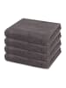 Ross 4 X Handtuch im Set Premium in Schiefer