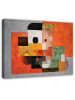 WALLARENA Leinwandbild Abstrakt in Orange