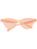 Benetton Damen Sonnenbrillen Schmetterling Orange