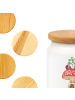 Mr. & Mrs. Panda Vorratsdose Marienkäfer Fliegenpilz mit Spruch in Weiß